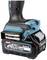 Makita cordless drill, model 'XGT 40V max', with brushless motor. Housing in black and blue.
