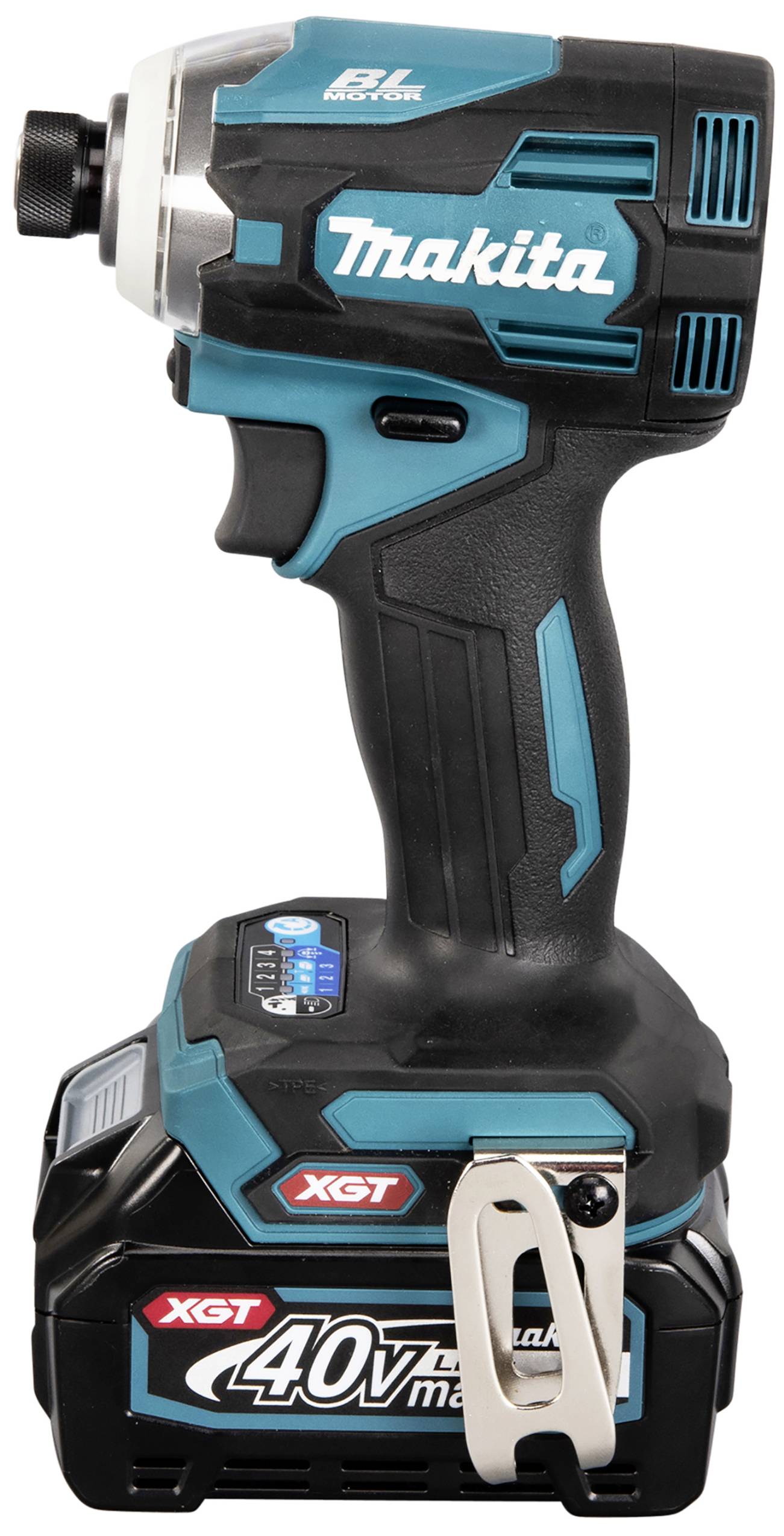 Makita TD001GD201 TD001GD201 Cordless impact driver 220 Nm 40 V No. of power packs included 2 2.5 Ah incl. charger-1
