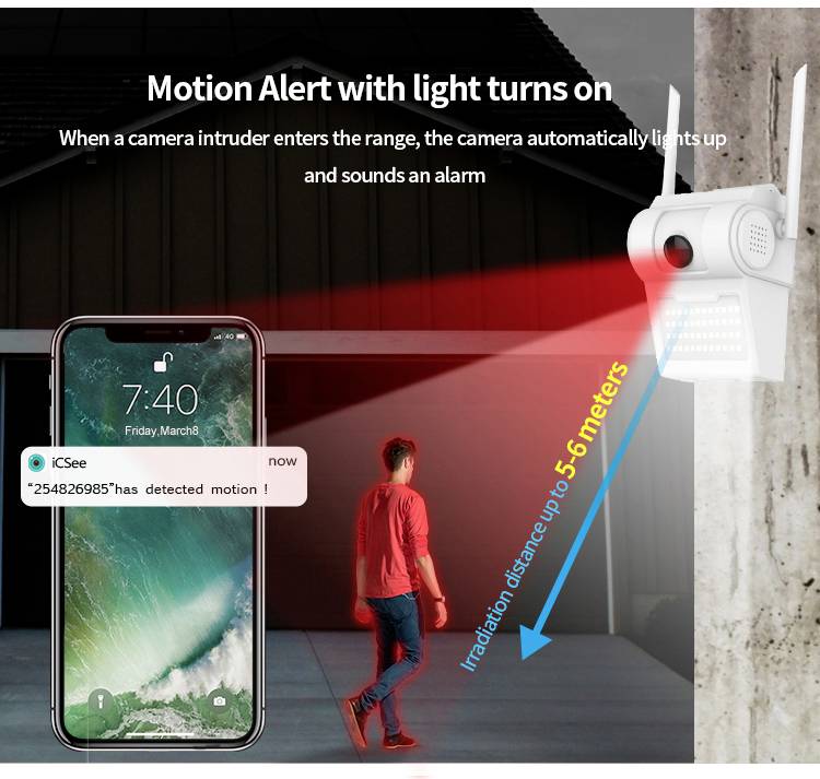 B & S Technology CC200BW Wi-Fi IP CCTV camera 1920 x 1080 p-8