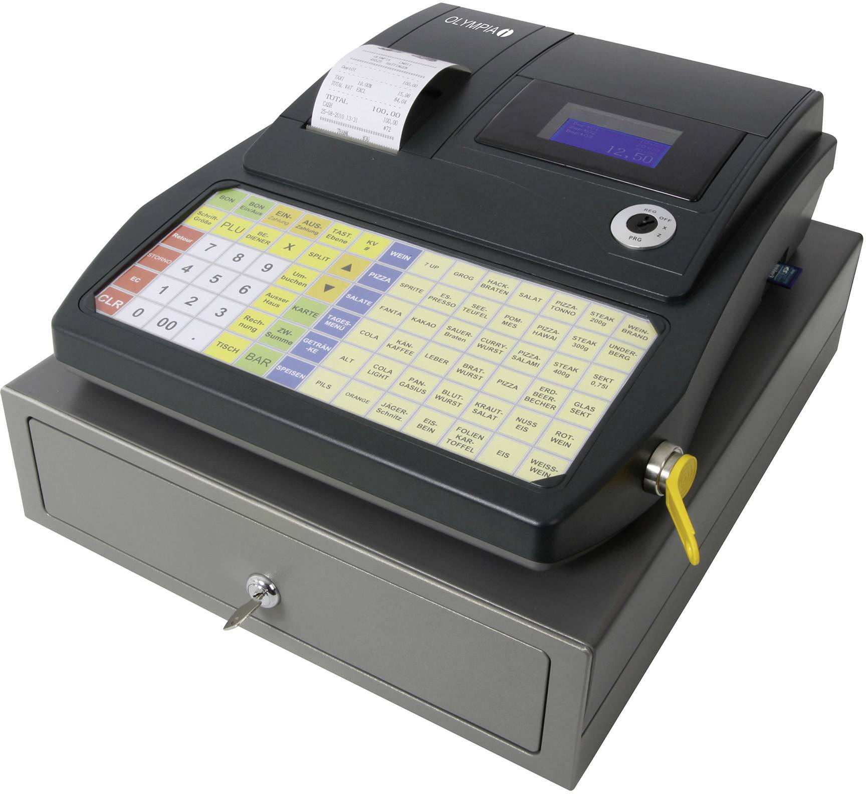 Olympia CM 941F TSE Cash register Dark grey