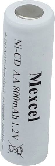 Mexcel DAA800B Non-standard battery (rechargeable) AA Flat top NiCd 1.2 V 800 mAh-1