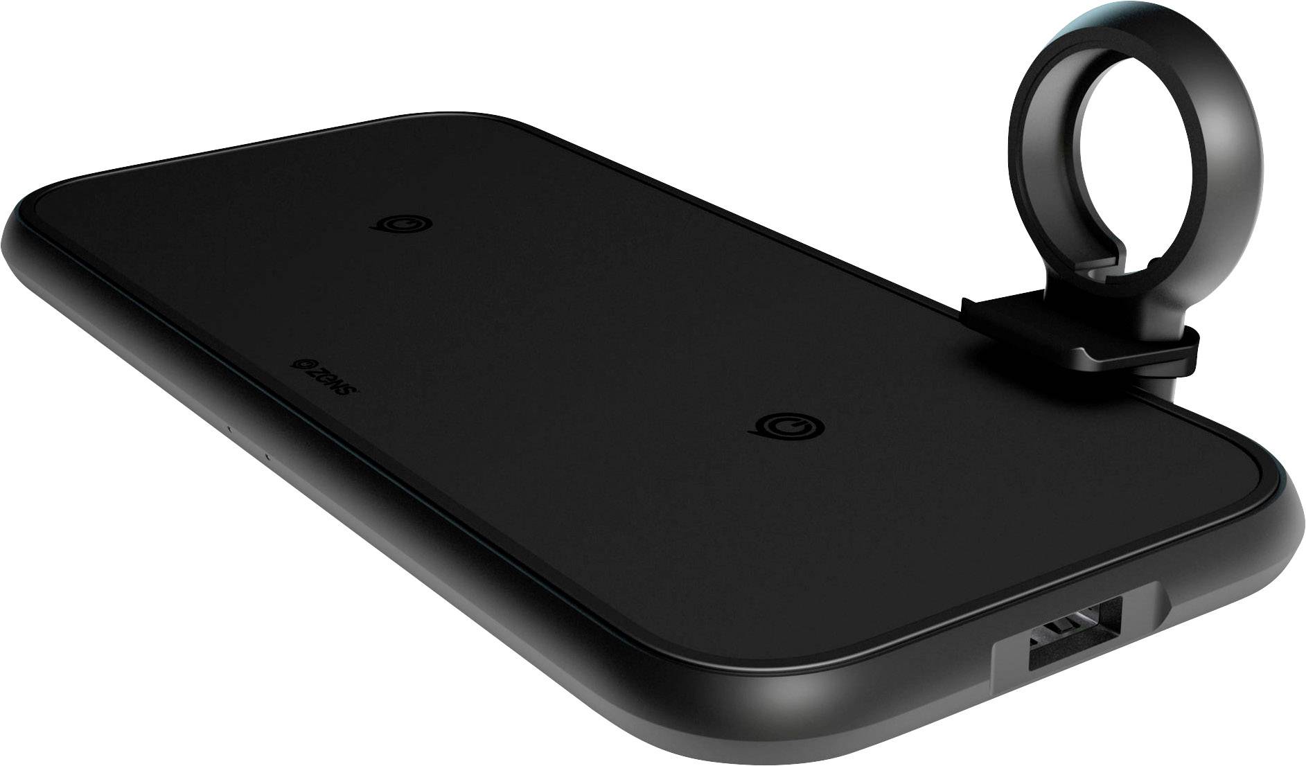 ZENS Wireless charger Dual ZEDC13B Black