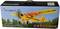 'Skylark' RC Plane in yellow, packaging shows remote-controlled model aircraft flying over trees. Suitable for ages 14+, 2.4 GHz control.