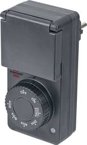 Brennenstuhl 1506120 Timer analogue    1800 W IP44 Twilight switch