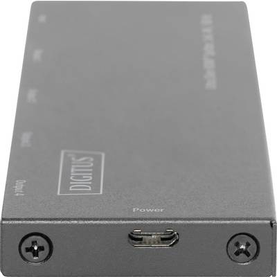 Black electronic device with 'Digitus' logo and USB port on the front.