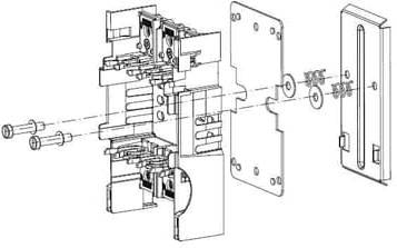 ABB 1SEP407897R0001 XLP00 mounting for double DIN rail Mount 1 pc(s)