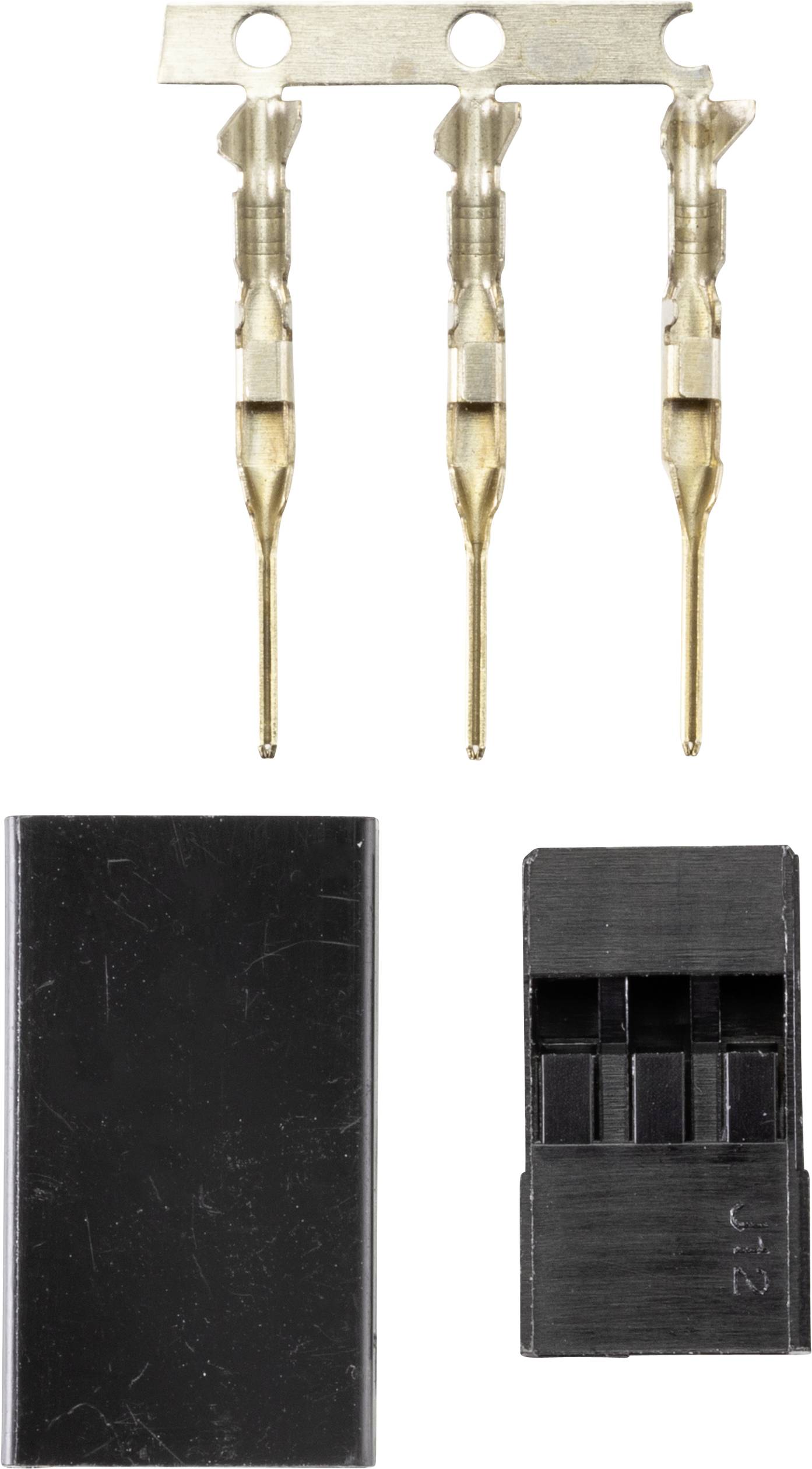 Reely Servo plug Futaba Servo connector x 10 sets