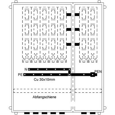   Striebel & John  2CPX032651R9999  KS877AL  Switchboard cabinet  Surface-mount    No. of rows = 3  Content 1 pc(s)