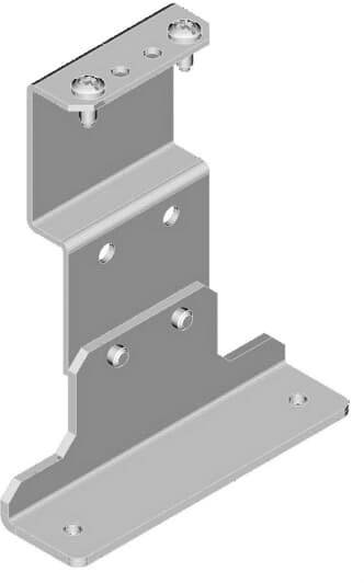 Striebel & John 2CPX042197R9999 ZW481P4 2-stage depth bracket, 4 units for CombiLine MBD…21-300B modules Lowering elbow piece Steel 1 pc(s)