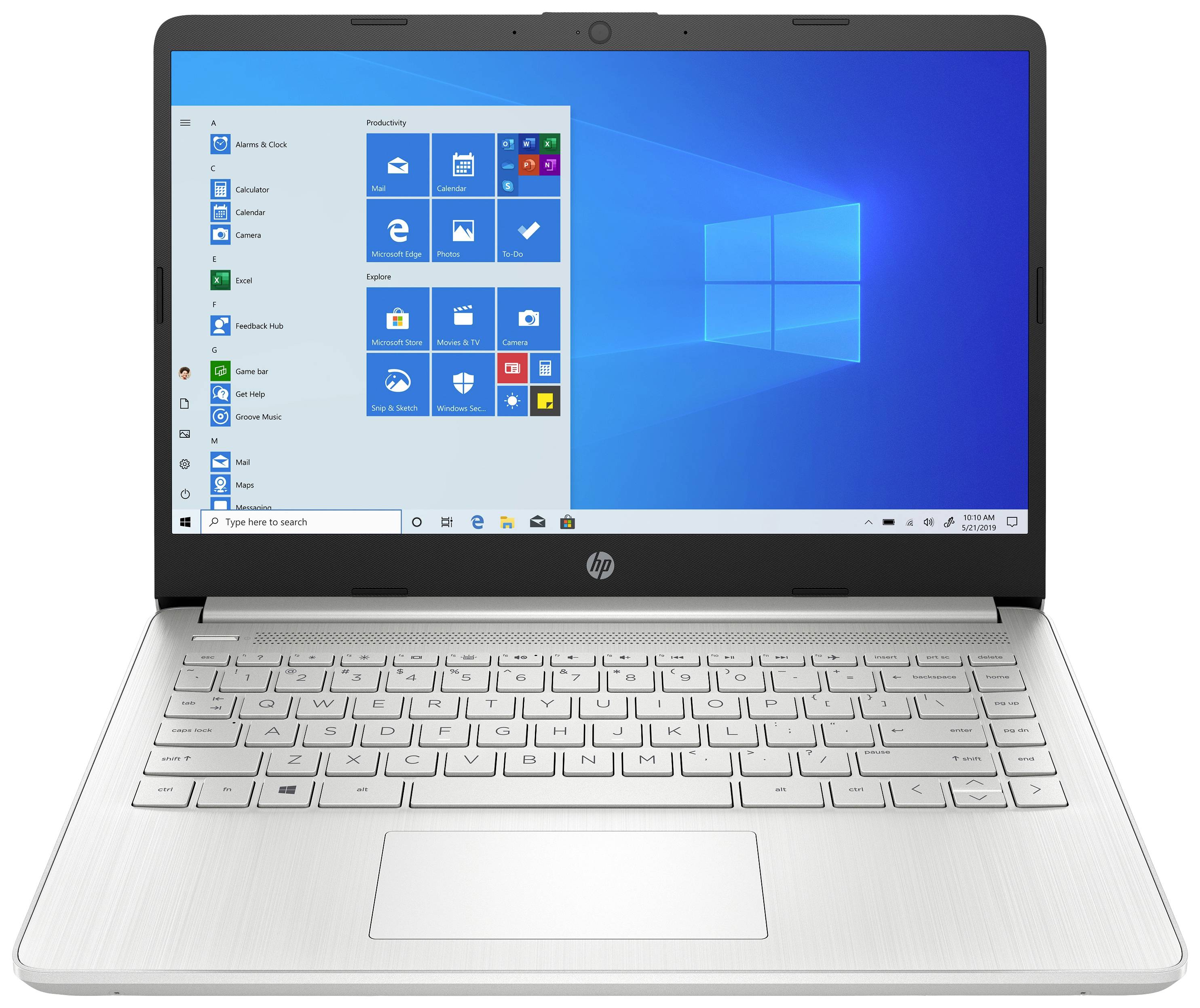 HP Laptop 14s-dq2455ng 35.6 cm (14 inch) Full HD Intel® Core™ i5 i5-1135G7 8 GB RAM 512 GB SSD German, QWERTZ Silver 2W3-1
