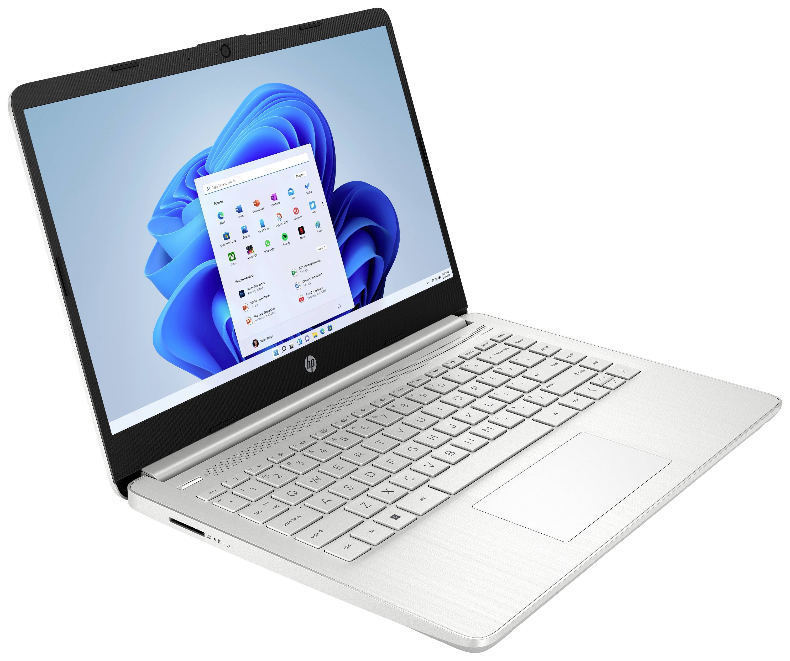 HP Laptop 14s-dq2455ng 35.6 cm (14 inch) Full HD Intel® Core™ i5 i5-1135G7 8 GB RAM 512 GB SSD German, QWERTZ Silver 2W3-3