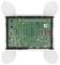 Printed circuit board with visible electronic components in a transparent case. Suitable for DIY projects or Arduino setups.