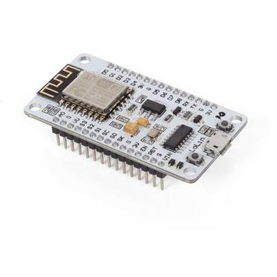 A microcontroller board with a Wi-Fi module. Suitable for IoT projects and can be connected to a computer via USB.
