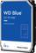 External Hard Drive 'WD Blue 3.5" PC HDD' with 4TB storage. Suitable for computers as a hard disk drive.