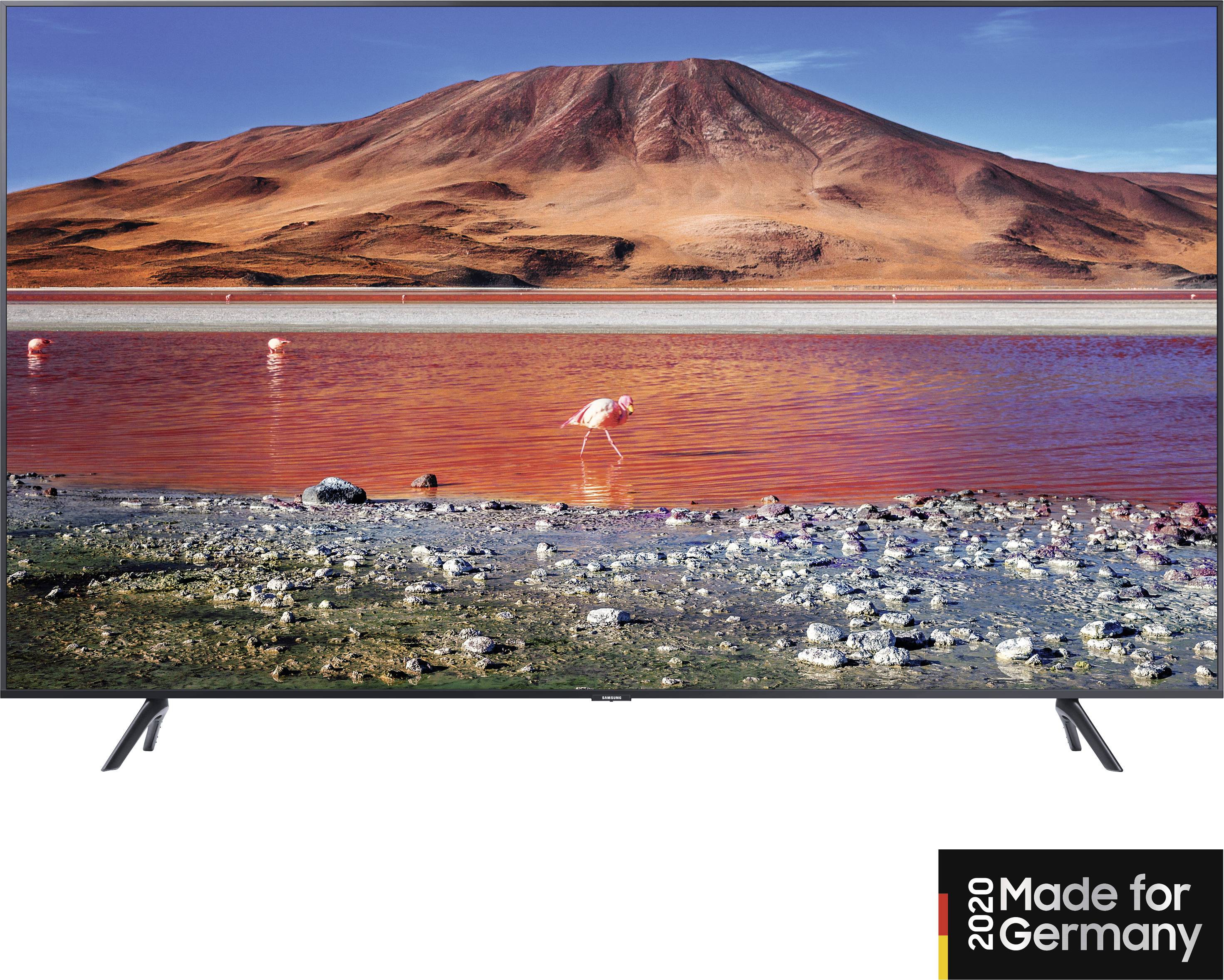 Samsung GU70TU7199 LED TV 176 cm 70 inch EEC A+ (A+++ - D) DVB-T2, DVB-C, DVB-S, UHD, Smart TV, Wi-Fi, CI+ Silver