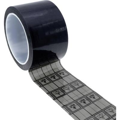 Quadrios ESD tape 1 pc(s) Black, Transparent (L x W) 33 m x 12 mm   
