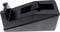 Black and grey tape dispenser, photographed diagonally. Clean, functional design for office supplies.
