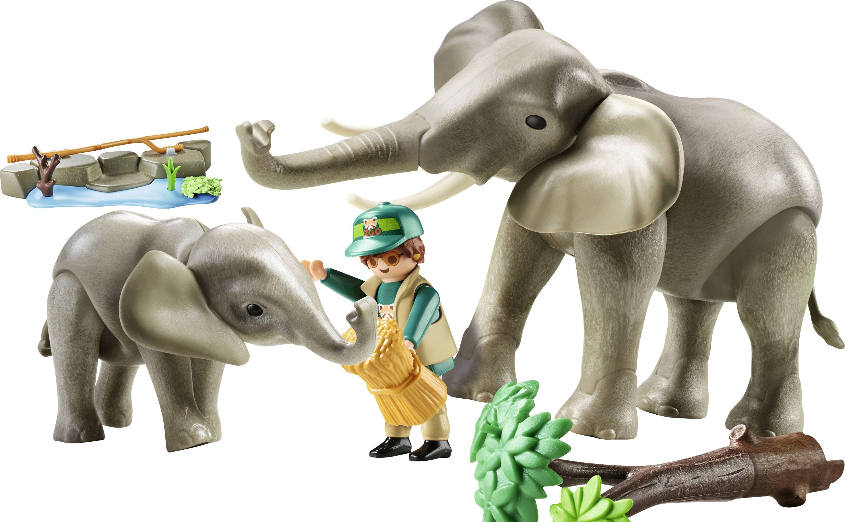 Playmobil® Family Fun Elephants in the open-air enclosure 70324-4