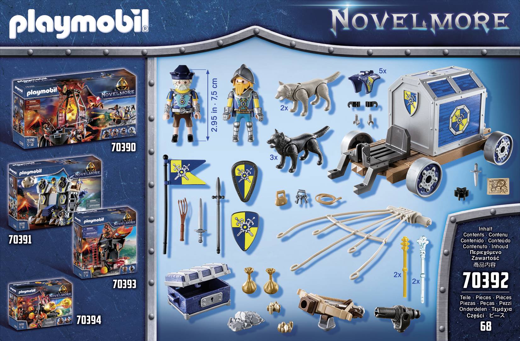 Playmobil® Novelmore Novelmore Treasure Transport 70392