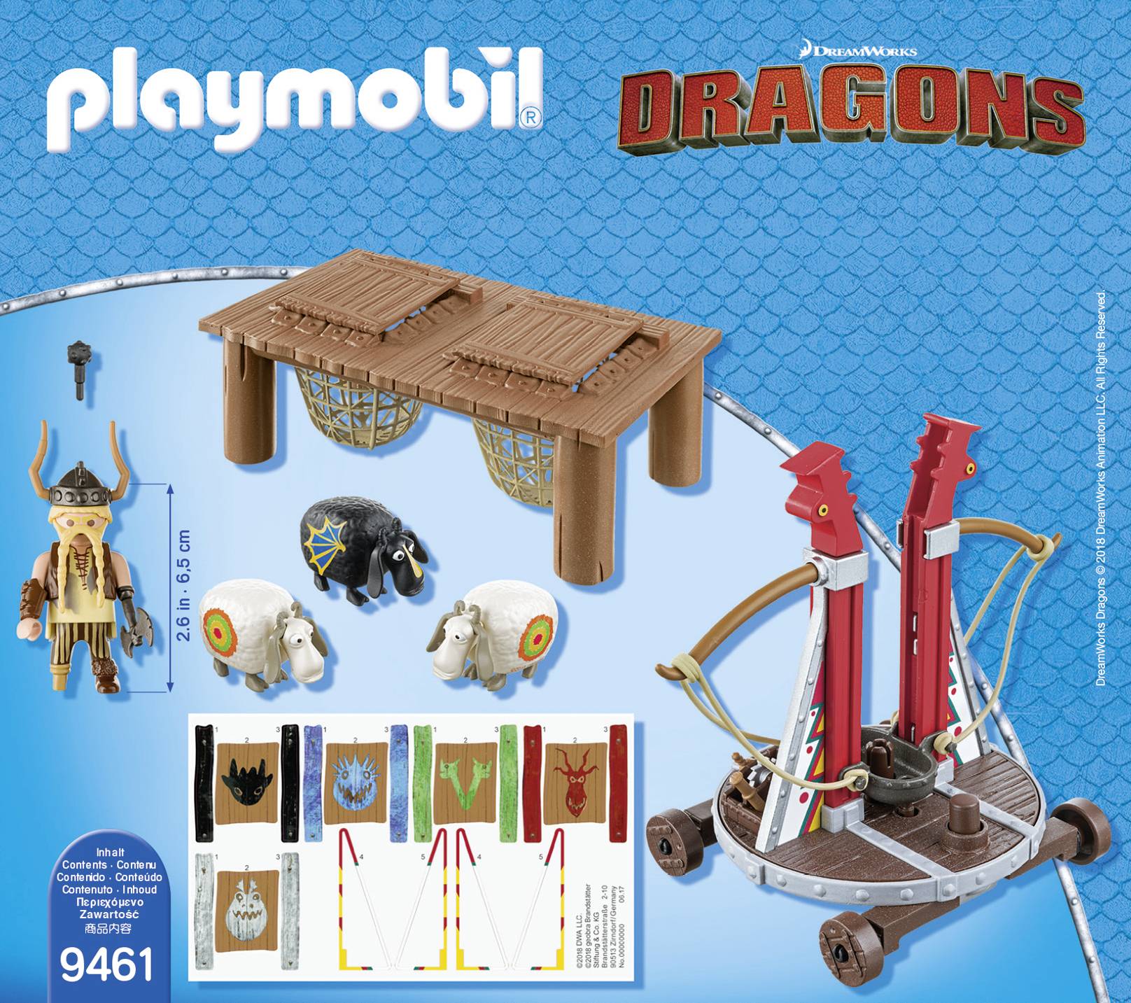 Playmobil® Dragons Grobian with sheep shlock 9461-4