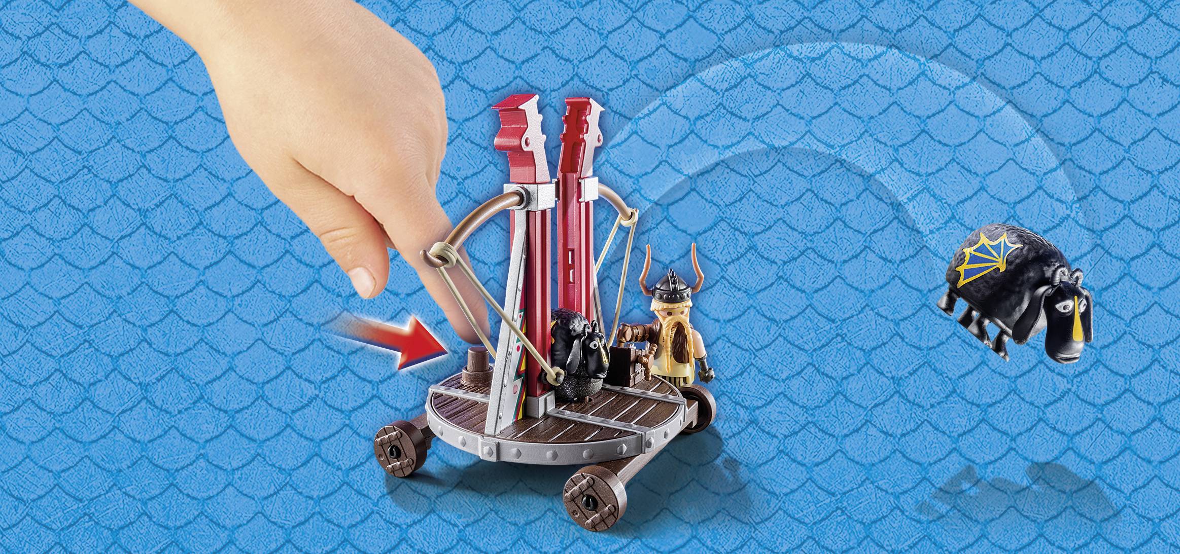 Playmobil® Dragons Grobian with sheep shlock 9461-5