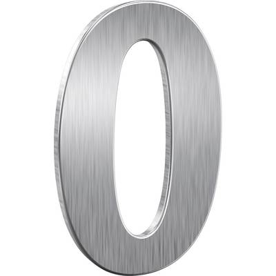 A gleaming, metallic-silver zero stands upright and displays a brushed texture.