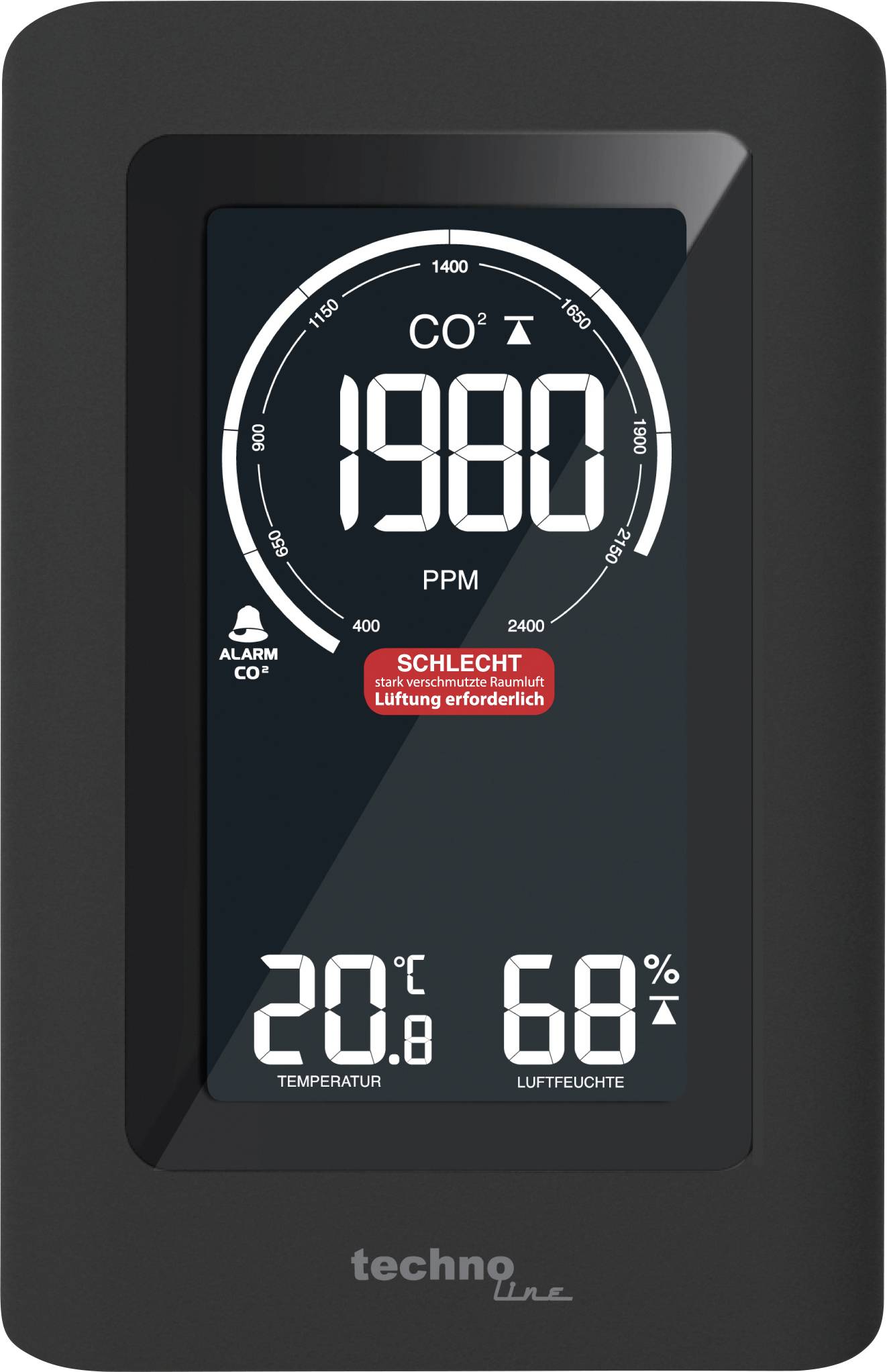 Techno Line WL1030 CO2 Meter-1