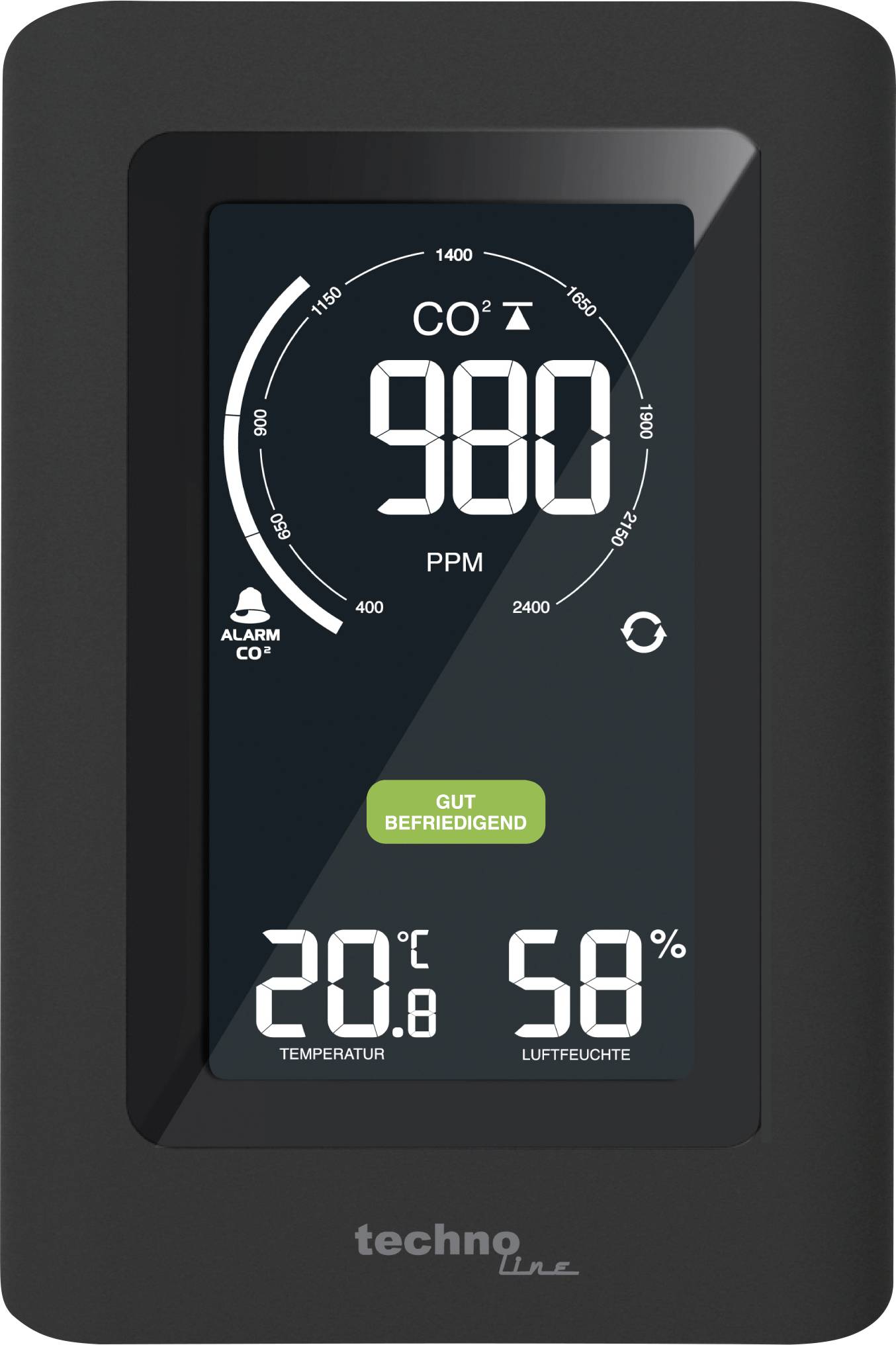 Techno Line WL1030 CO2 Meter-3