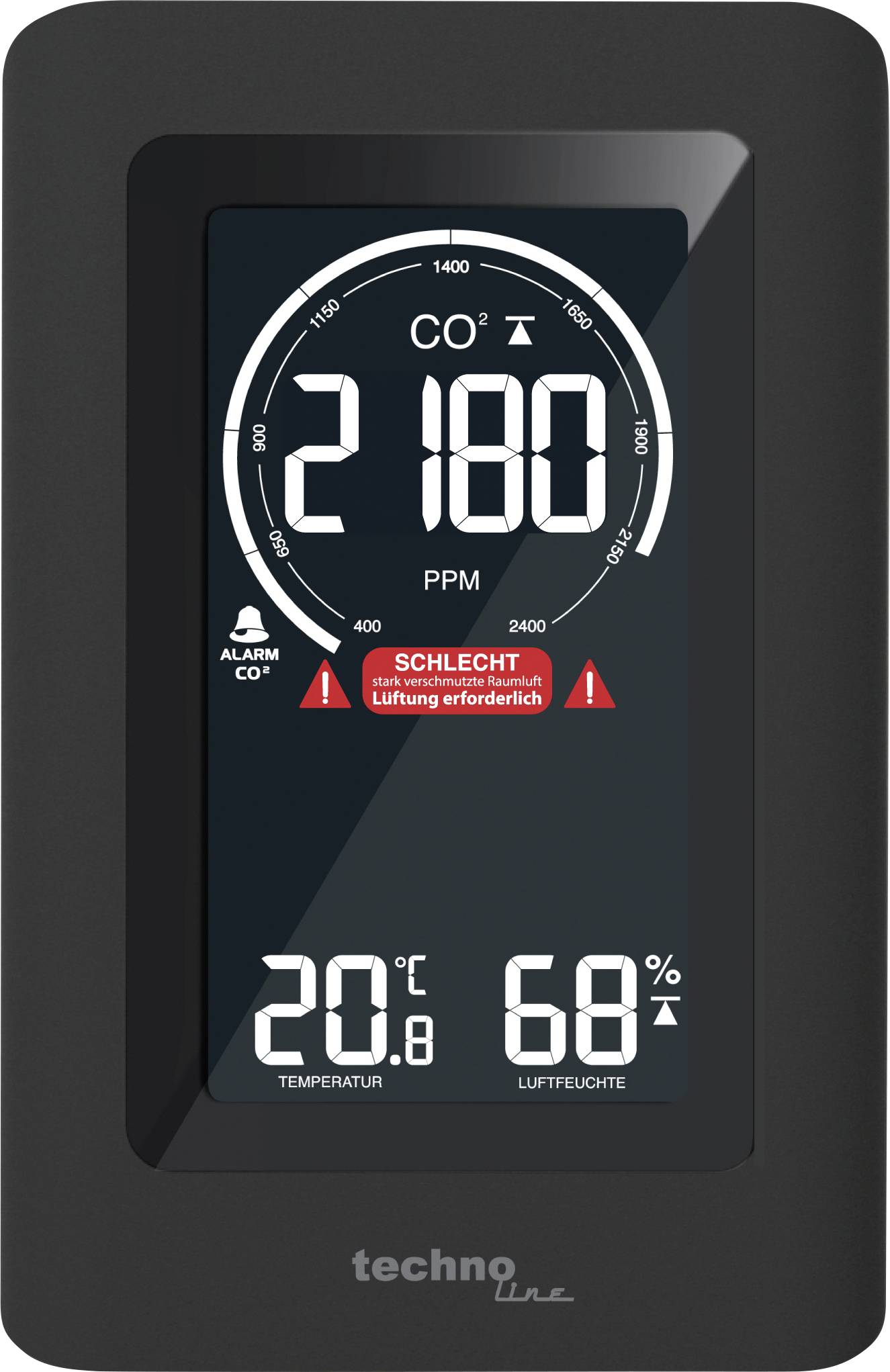 Techno Line WL1030 CO2 Meter-5