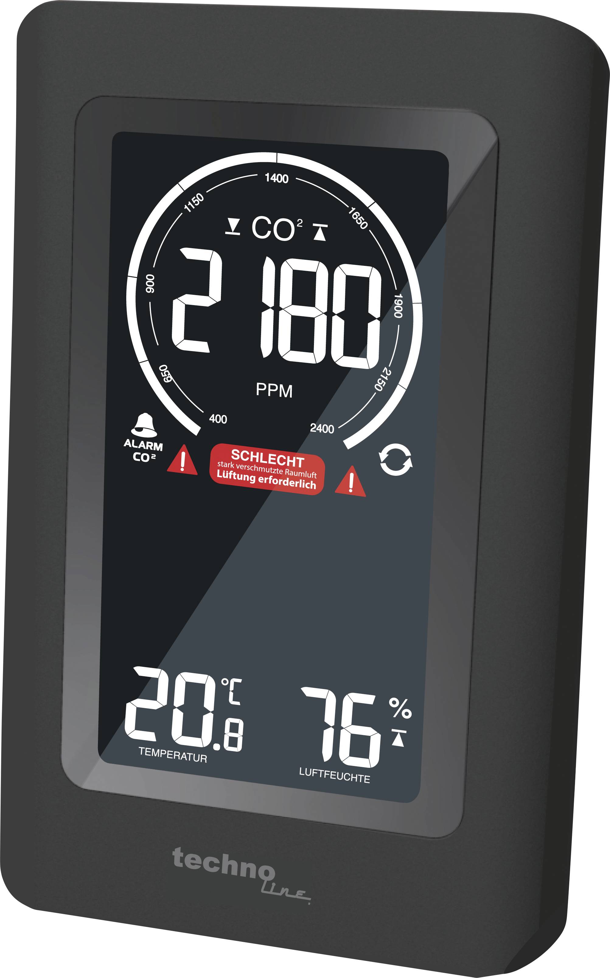 Techno Line WL1030 CO2 Meter-6