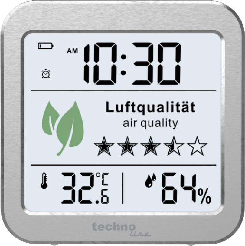 Techno Line WL1020 CO2 reading