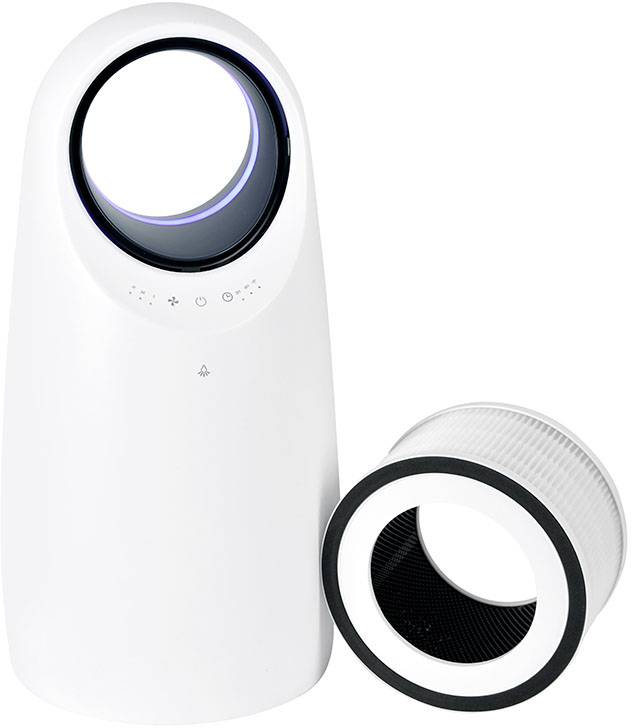 Blaupunkt Lavender AirRing Air purifier White