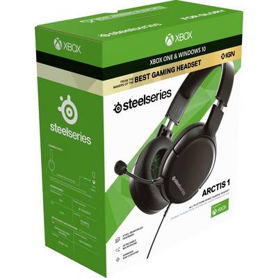 Steelseries Arctis 1 Over-ear headset Corded (1075100) Stereo Black Microphone noise cancelling, Noise cancelling Volume-3