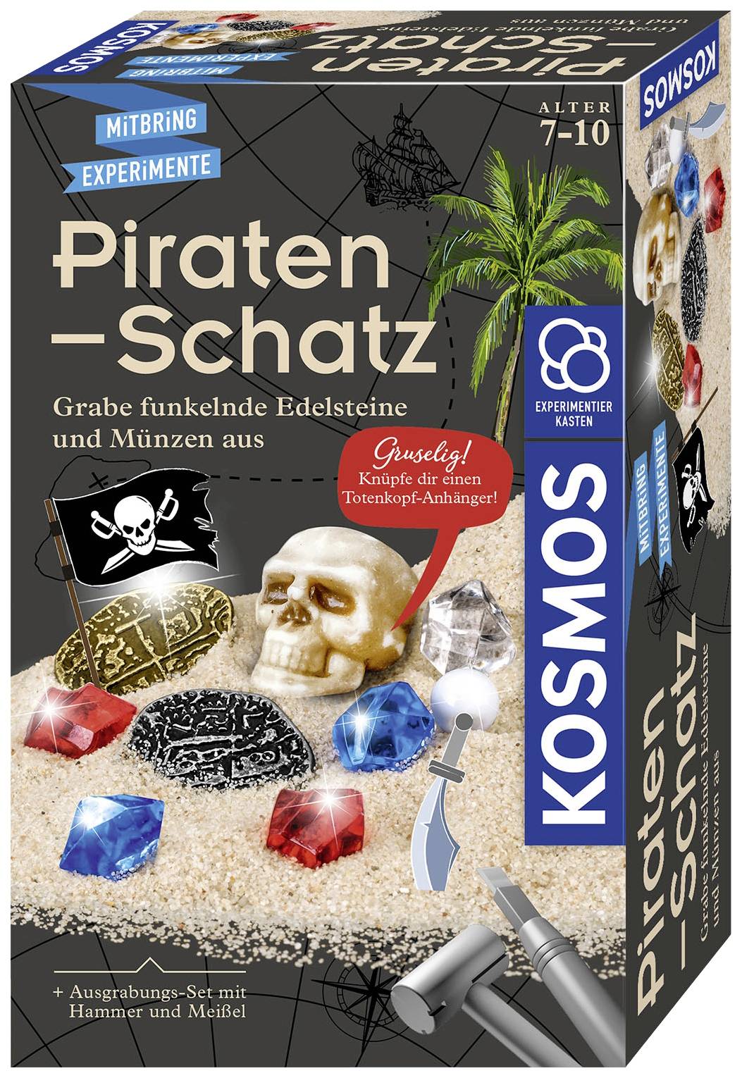 Kosmos 657888 Piraten-Schatz Science, Science Kit Gift Sets, Dinosaurs & Excavation Kits Science kit 7 years and over