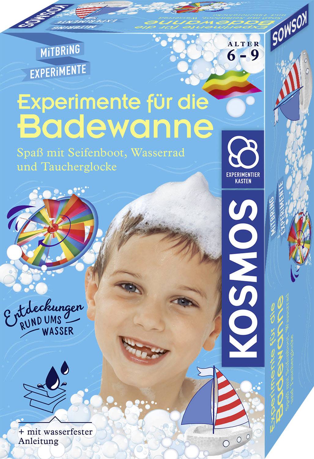 EXPERIMENTE FÜR DIE BADEWANNE NEU/OVP KOSMOS 657833 