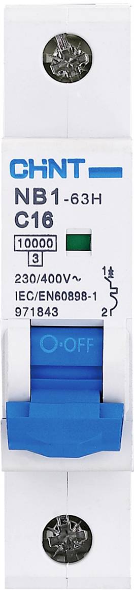Chint 179793 NB1L Circuit breaker 1-pin 6 A