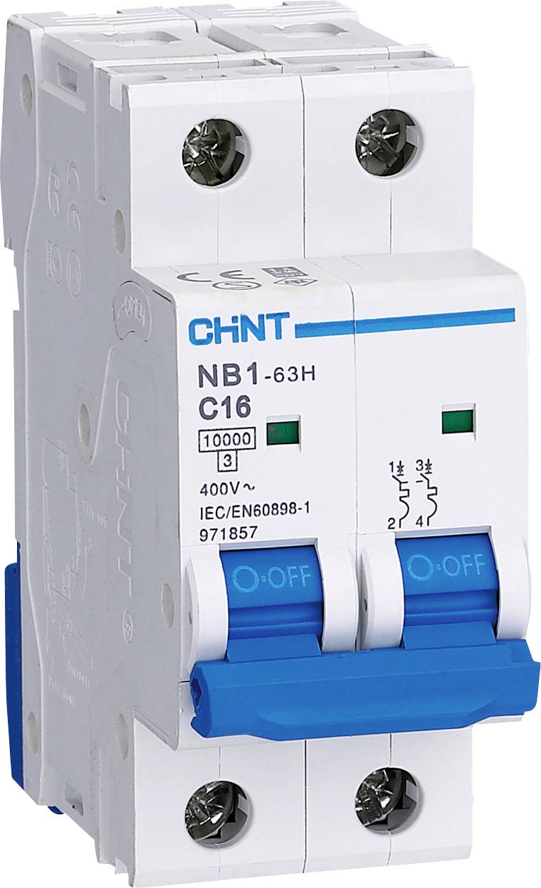 Chint 179825 NB1L Circuit breaker 2-pin 13 A