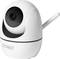 White surveillance camera with lens and antenna, brand 'TECHNAXX' from Germany, suitable for indoor use.