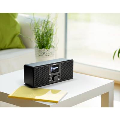 Technaxx TX-153 Internet desk radio Internet USB, Wi-Fi, Internet radio Black-1