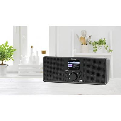 Technaxx TX-153 Internet desk radio Internet USB, Wi-Fi, Internet radio Black-3