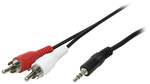 Audio connection cable Stereo, 5m