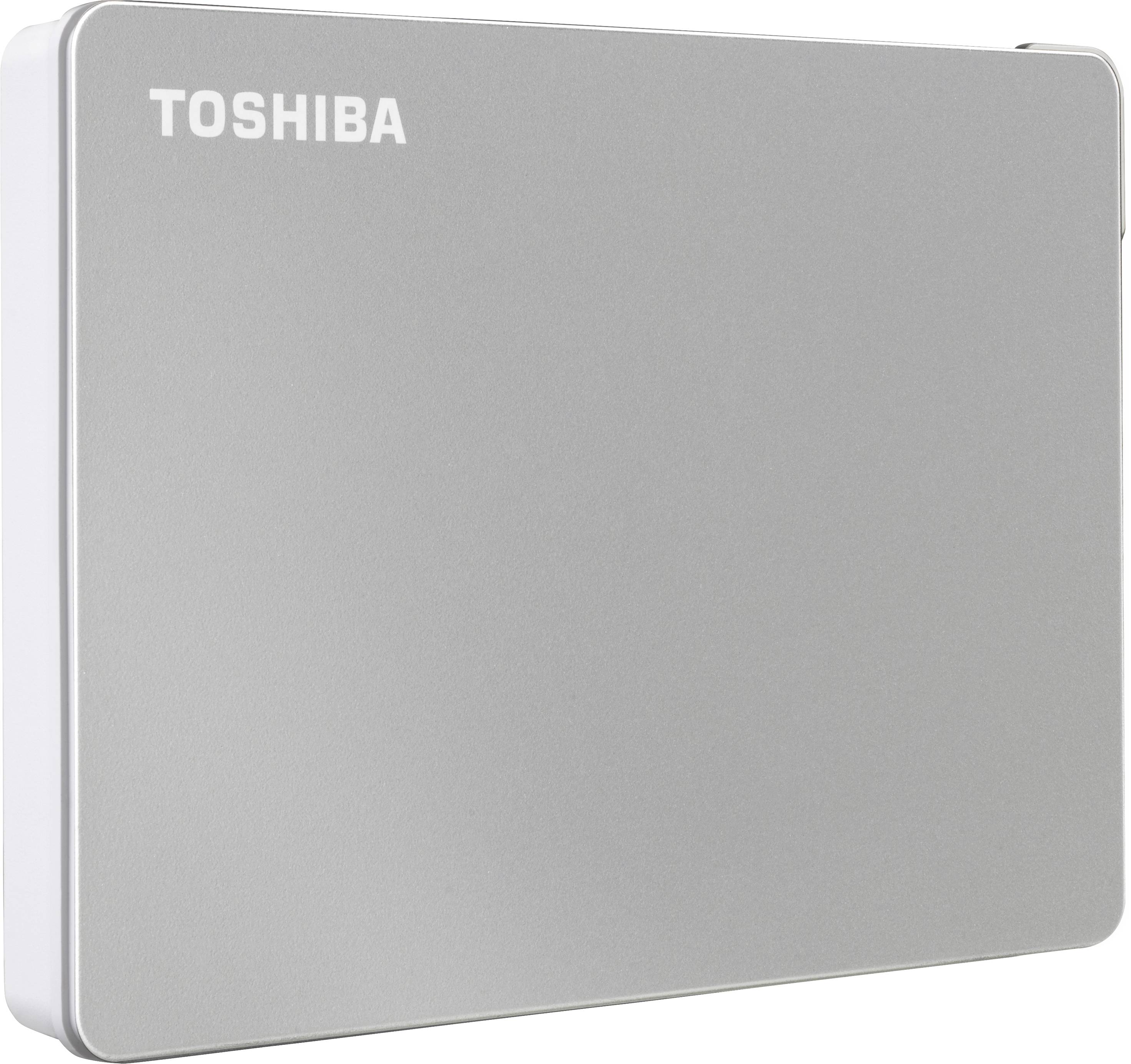 Toshiba Canvio Flex 2 TB 2.5" external hard drive USB A (USB 3.2 1st gen) Silver HDTX120ESCAA-3