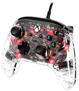 HyperX Clutch Gladiate RGB Gamepad PC, Xbox One, Xbox One S, Xbox Series S, Xbox Series X Transparent