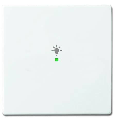 Busch-Jaeger 1x Cover Light symbol toggle free@home Traffic white, White 2CKA006220A0037 1 pc(s)