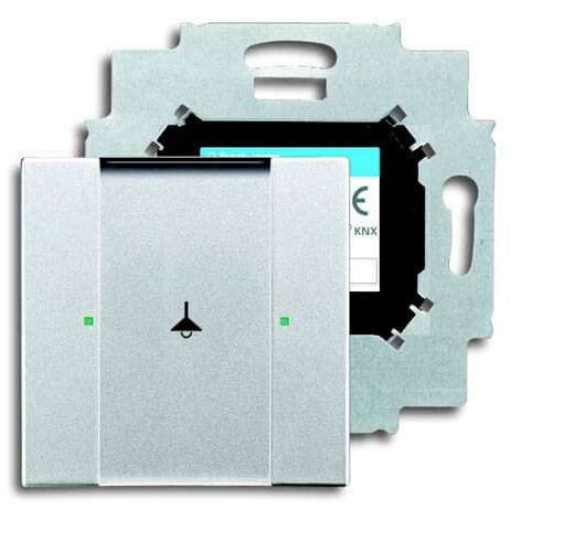 Busch-Jaeger 6125/01-83 2CKA006115A0181 Input module 1-way Aluminium , White aluminium (RAL 9006) 1 pc(s) Piece