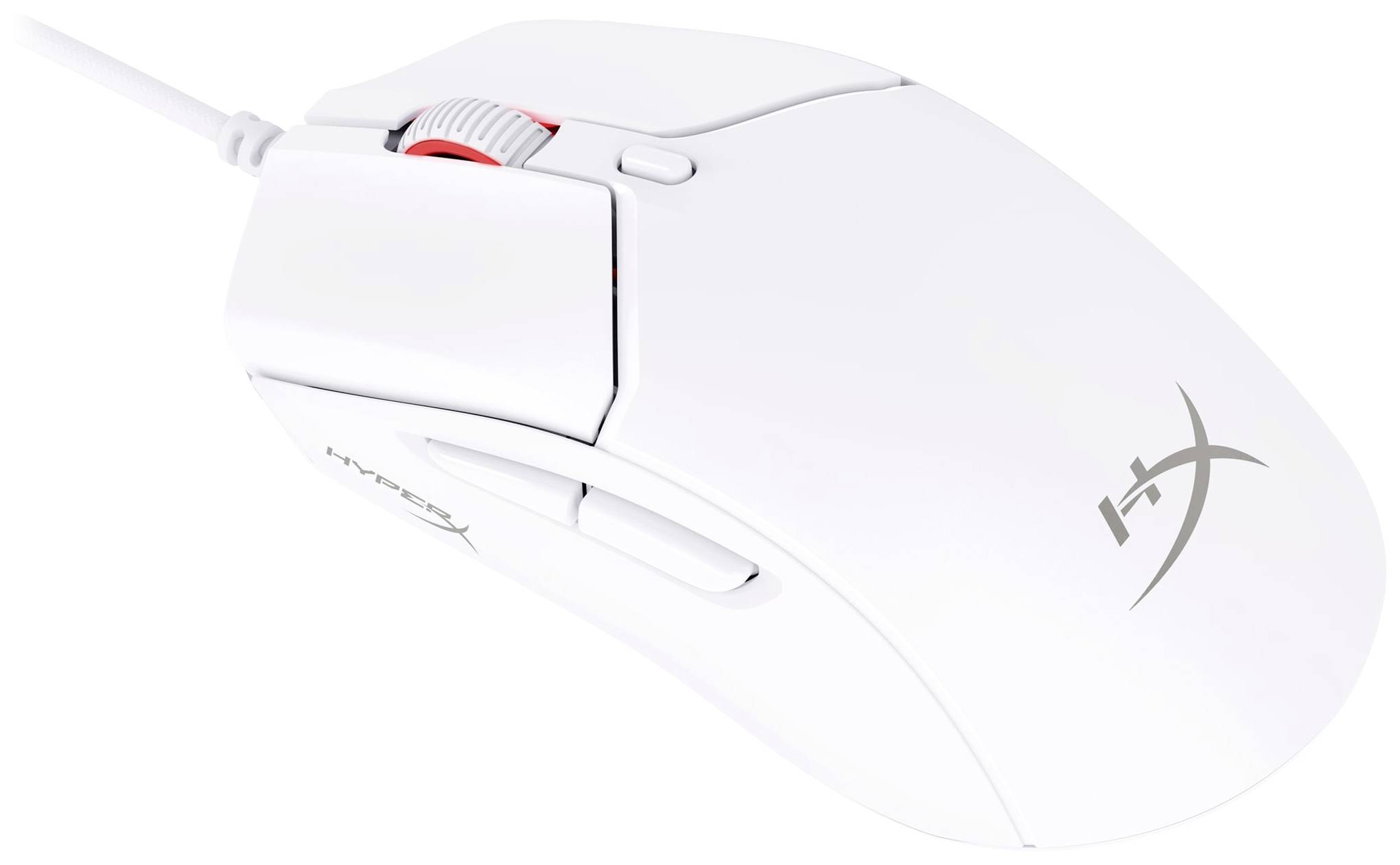 HyperX Pulsefire Haste 2 Gaming mouse Corded Optical White 6 Buttons 26000 dpi Backlit