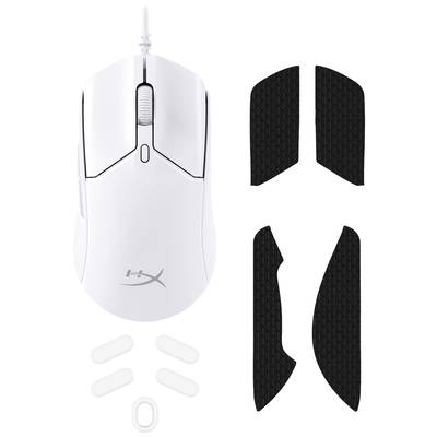 HyperX Pulsefire Haste 2 Gaming mouse Corded Optical White 6 Buttons 26000 dpi Backlit