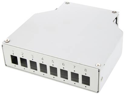 Digitus DN-96891 DIN rail adapter 8 ports Unequipped