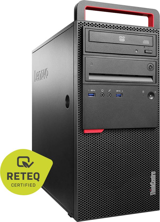 Lenovo Thinkcentre M800 Desktop PC, Midi tower PC Refurbished (very good) Intel® Core™ i5 i5-6400 16 GB 1 TB SSHD AMD Radeon HD8490 Windows® 10 Pro