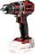 'Einhell cordless screwdriver without battery pack; shows ergonomic design and metal chuck.'<br><br>Note: I've translated this to British English, maintaining the technical description while using a natural British phrasing.